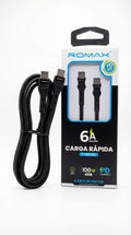 Cable de datos y carga rápida Tipo C a Tipo C 100W