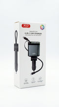 Cargador para Auto 4-en-1 XO-CC63